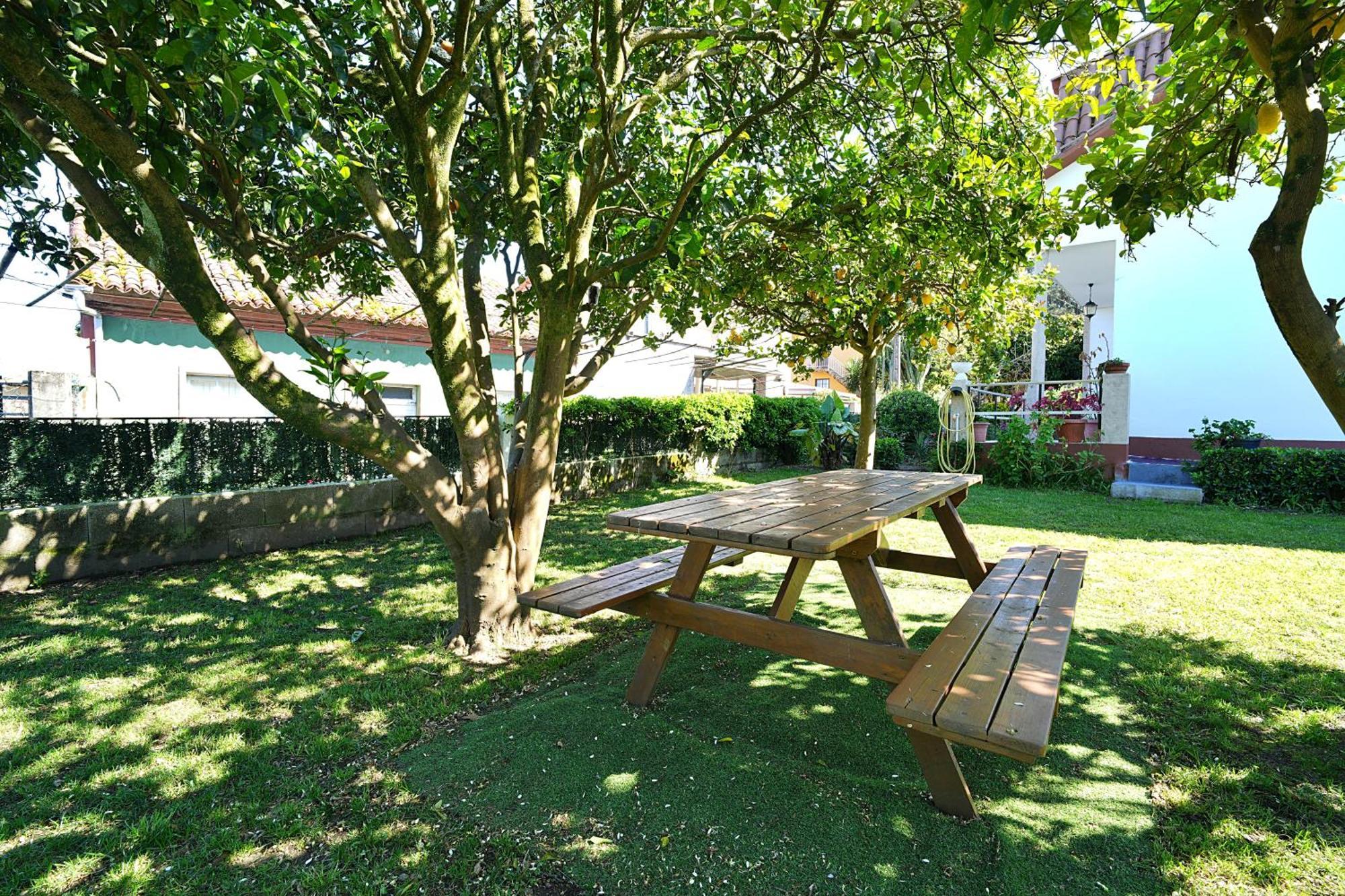 Casa Con Jardin En Vilanova De Arousa Kültér fotó