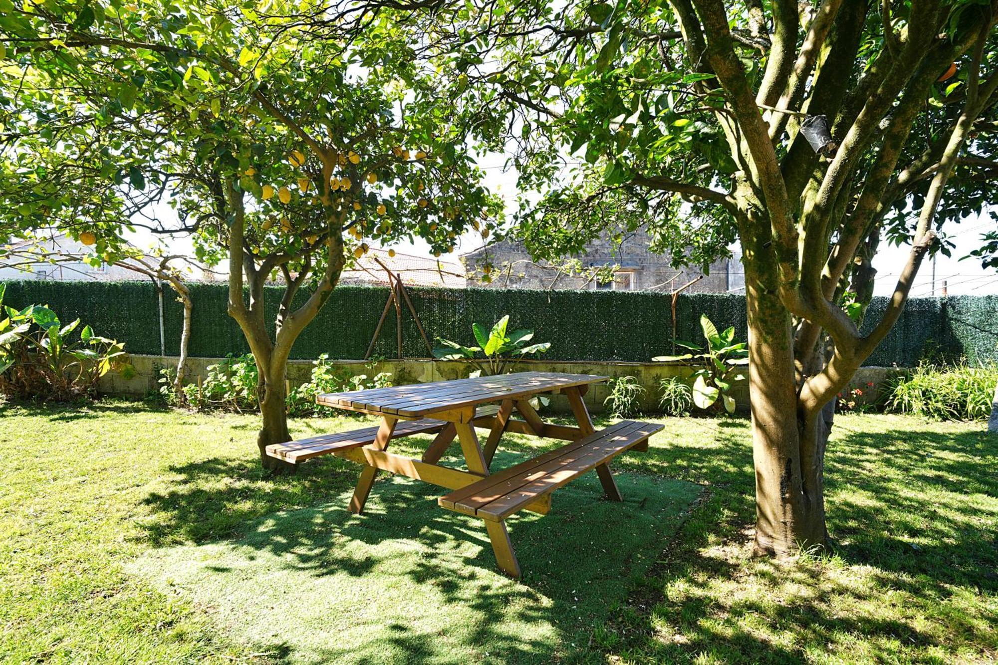 Casa Con Jardin En Vilanova De Arousa Kültér fotó