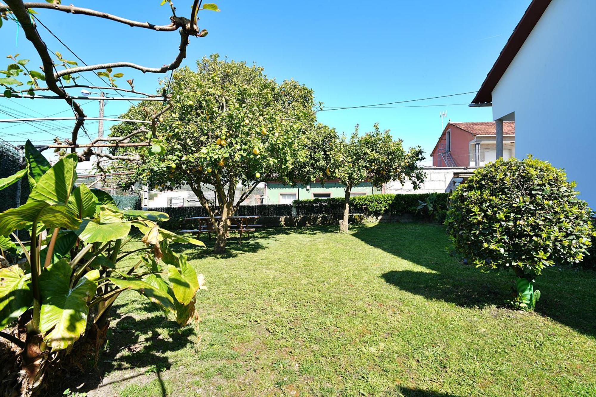Casa Con Jardin En Vilanova De Arousa Kültér fotó