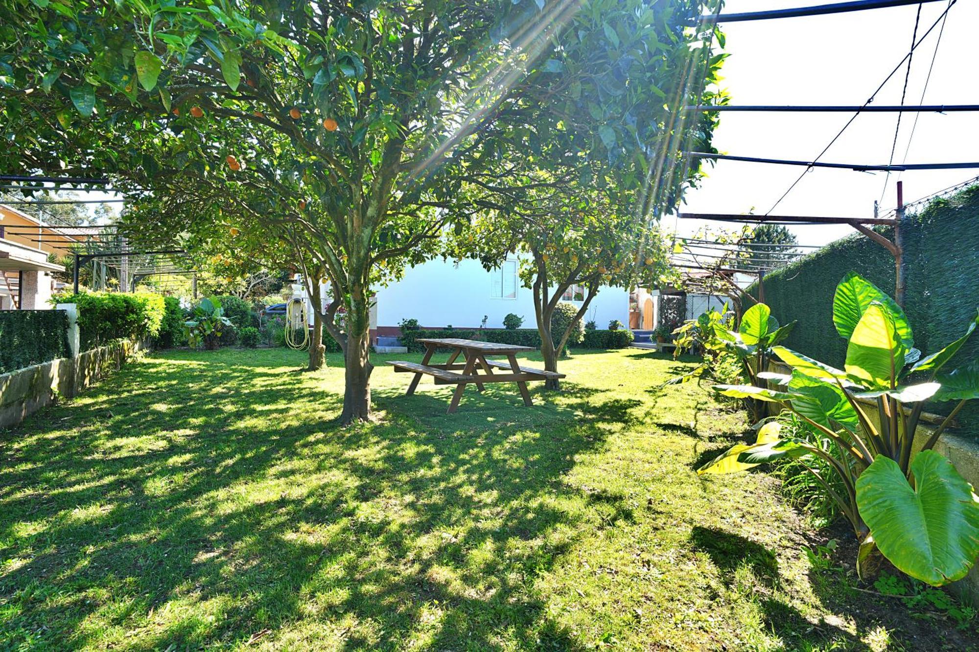 Casa Con Jardin En Vilanova De Arousa Pontevedra Kültér fotó