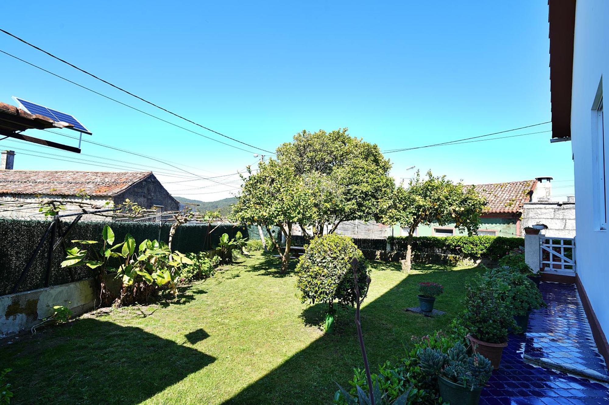 Casa Con Jardin En Vilanova De Arousa Pontevedra Kültér fotó